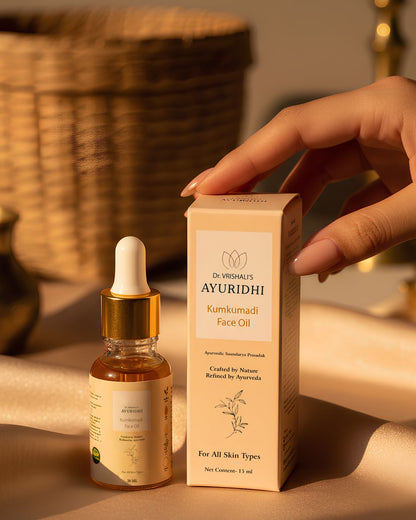 Dr. Vrishali's Ayuridhi Kumkumadi Face Oil (15 ml)