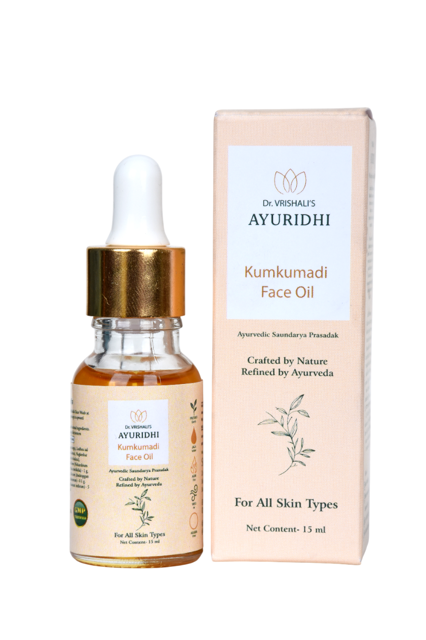 Dr. Vrishali's Ayuridhi Kumkumadi Face Oil (15 ml)