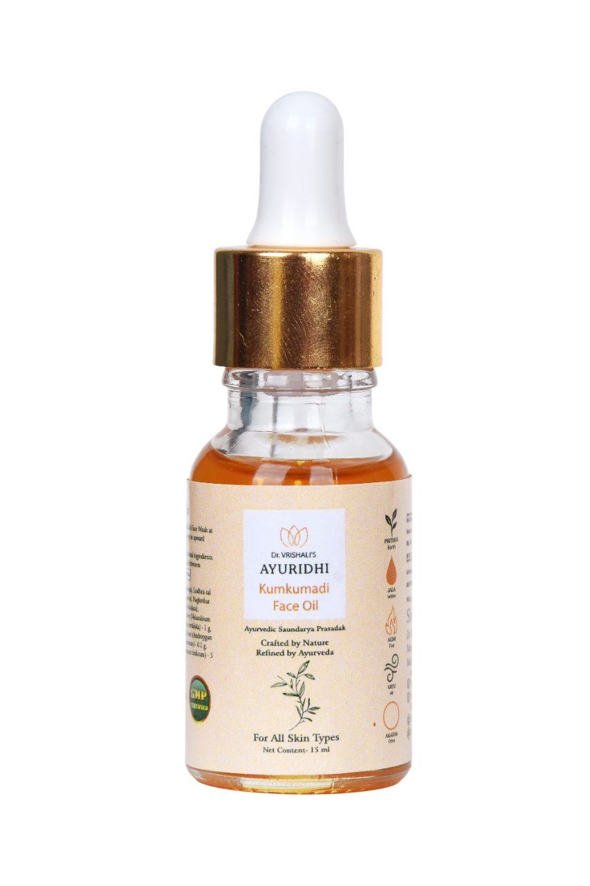 Dr. Vrishali's Ayuridhi Kumkumadi Face Oil (15 ml)